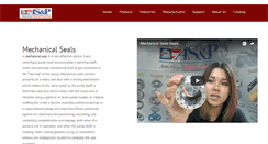 Desktop Screenshot of mechanicalseals.net